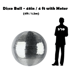 Disco Ball - 48in / 4ft with motor