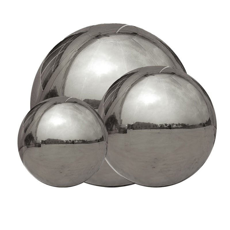 Rent Inflatable Orbs Balls - 3 Pack, Shiny Silver – Rent Big Balls